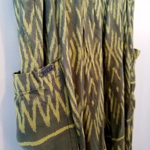 Roxy Green Aztec Jumpsuit